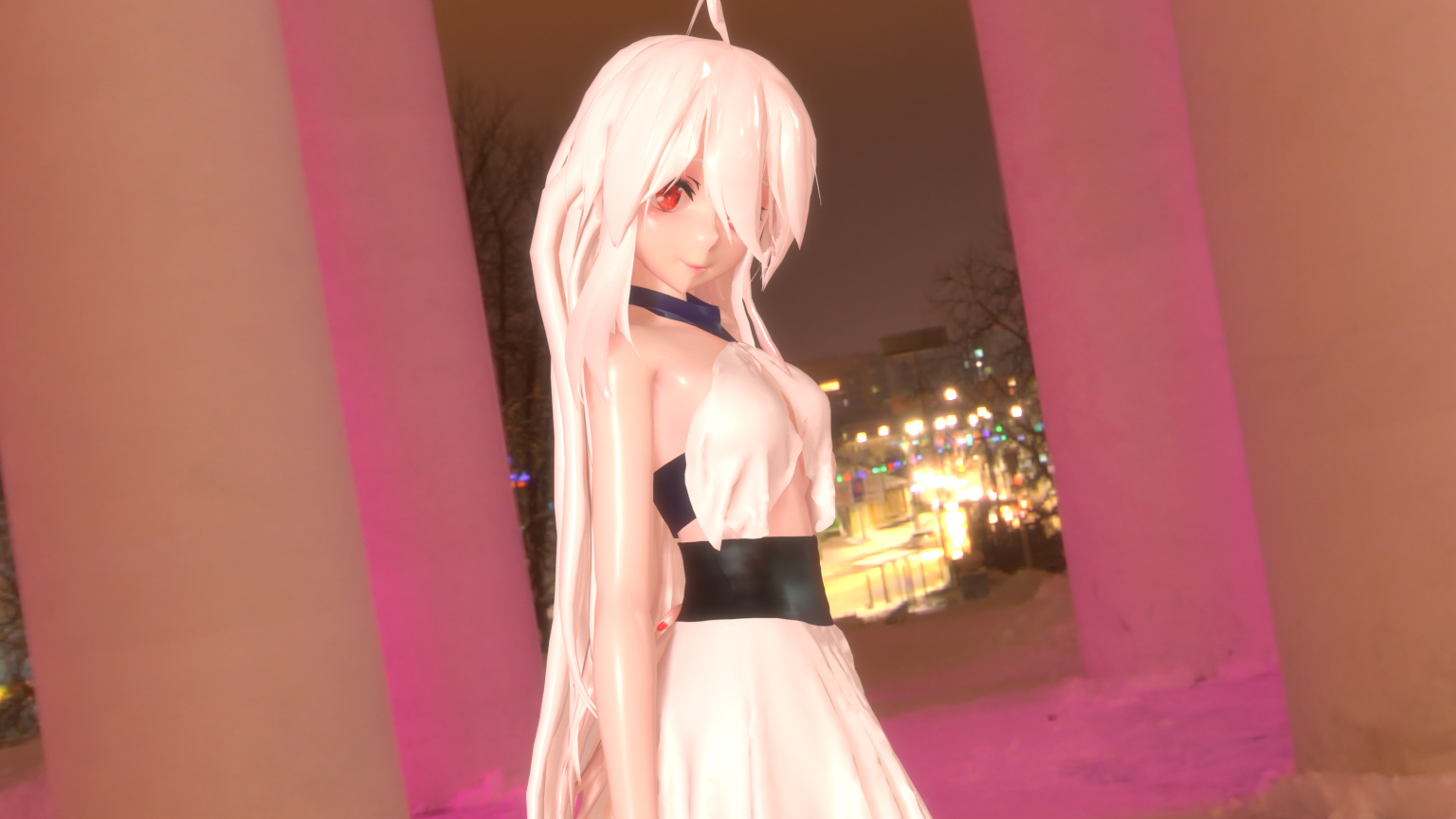 布料解算/弱音MMD-激昂壮志